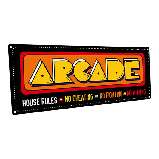 Retro Arcade Metal Sign