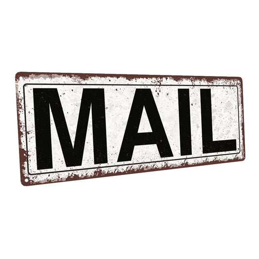 Mail Metal Sign