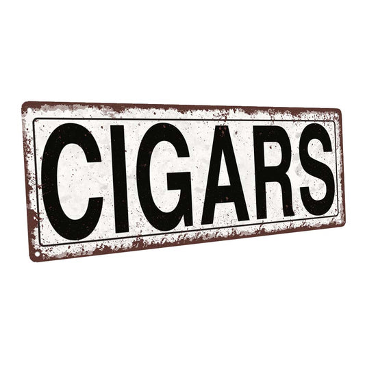 Cigars Metal Sign