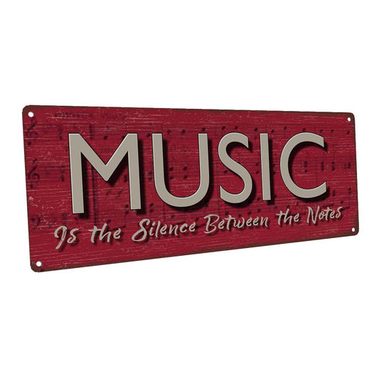 Music Metal Sign