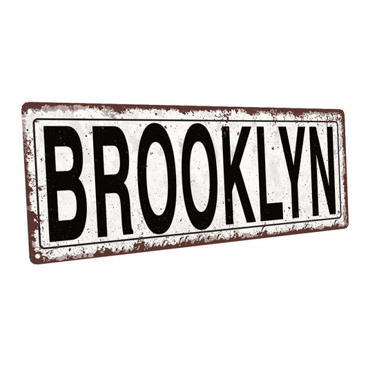 Brooklyn Metal Sign