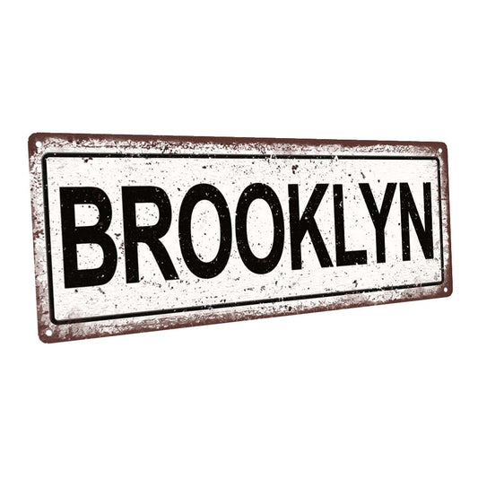 Brooklyn Metal Sign