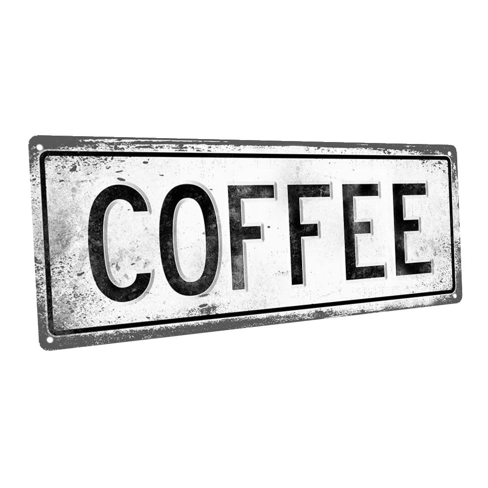 Coffee Metal Sign