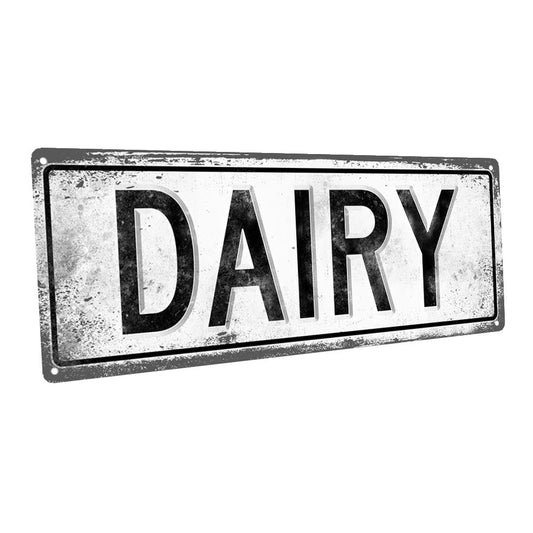 Dairy Metal Sign