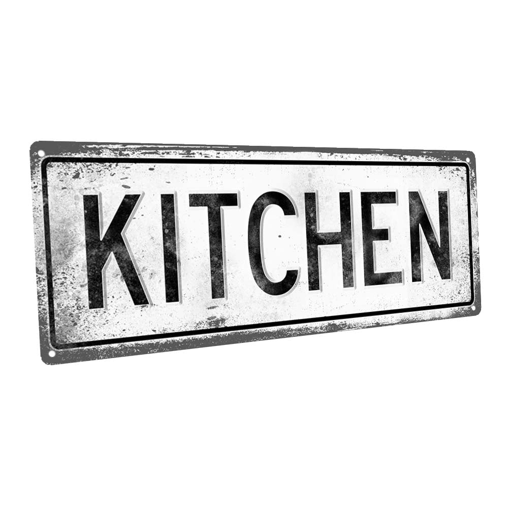 Kitchen Metal Sign