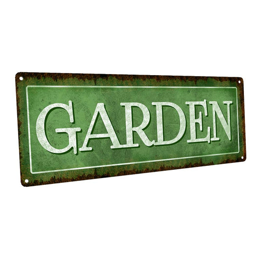 Garden Metal Sign