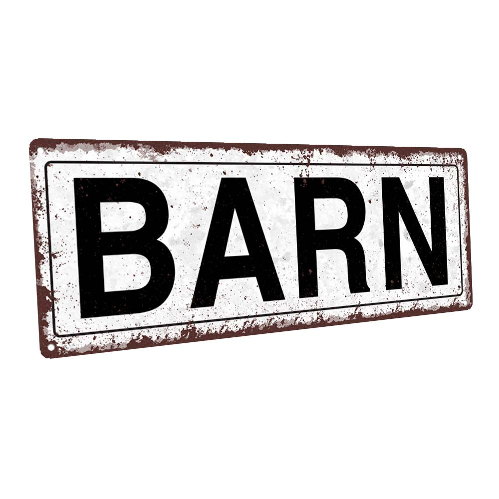 Barn Metal Sign