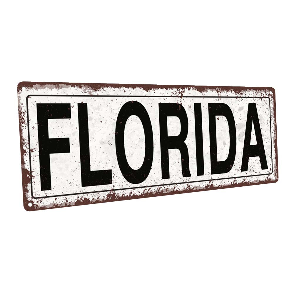 Florida Metal Sign