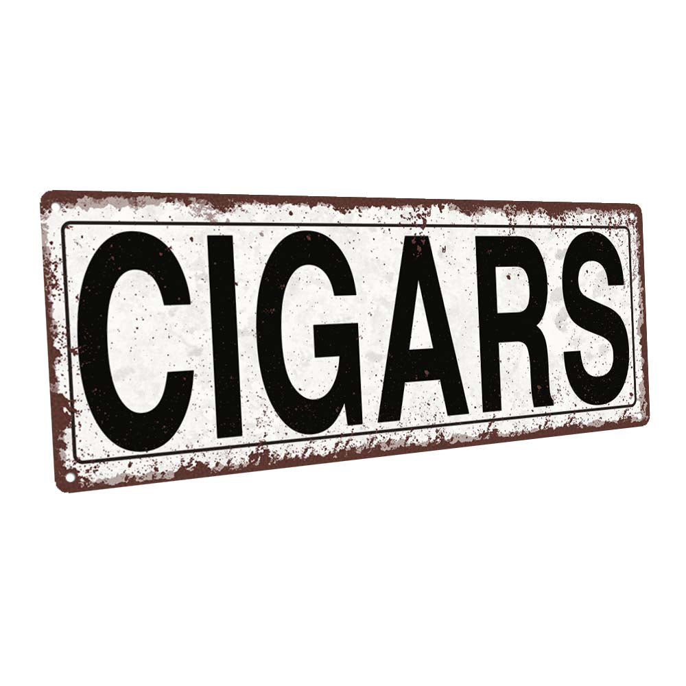 Cigars Metal Sign
