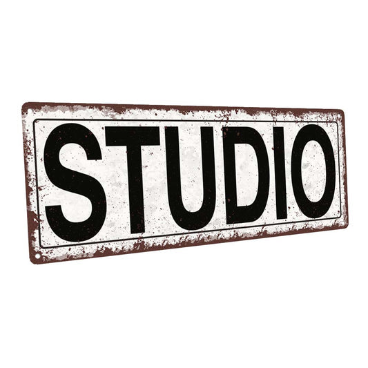 Studio Metal Sign