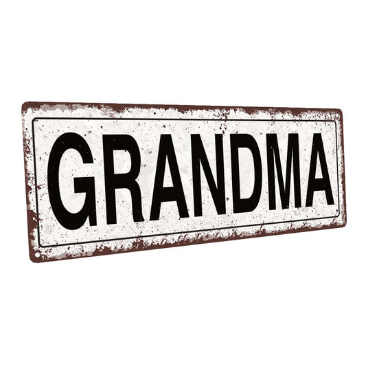 Grandma Metal Sign