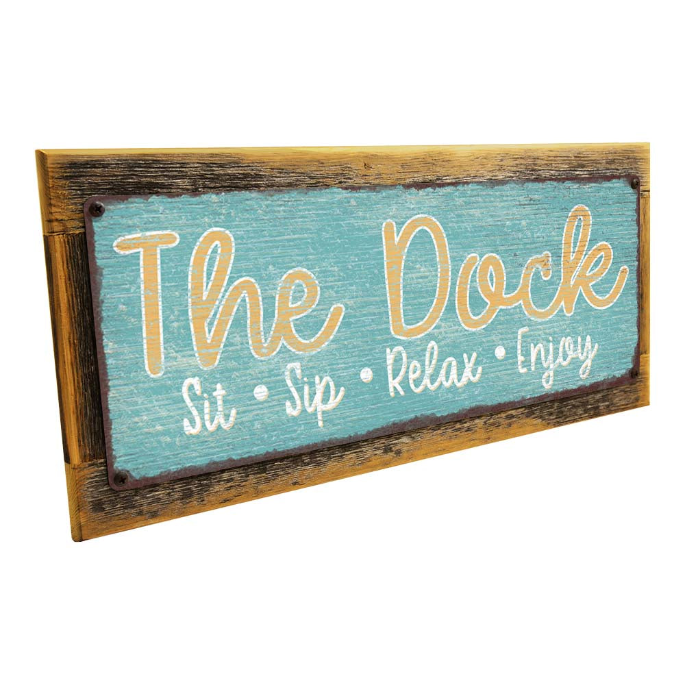Framed The Dock - Sit