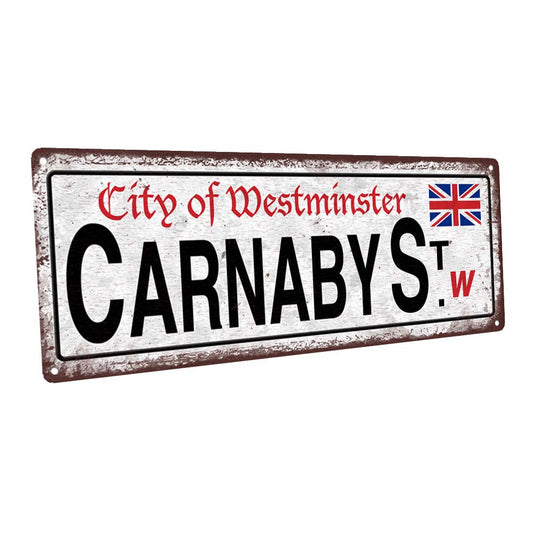 City Of Westminster Carnaby St. Metal Sign
