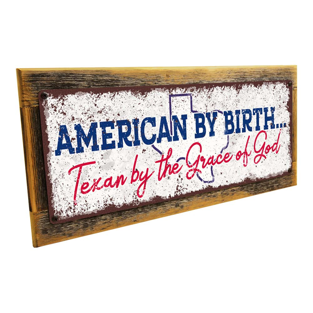 Framed American By Birth