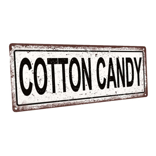 Cotton Candy Metal Sign