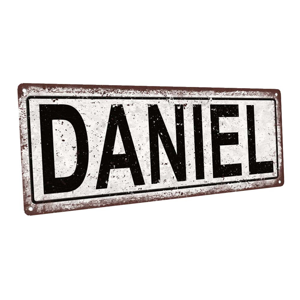 Daniel Metal Sign