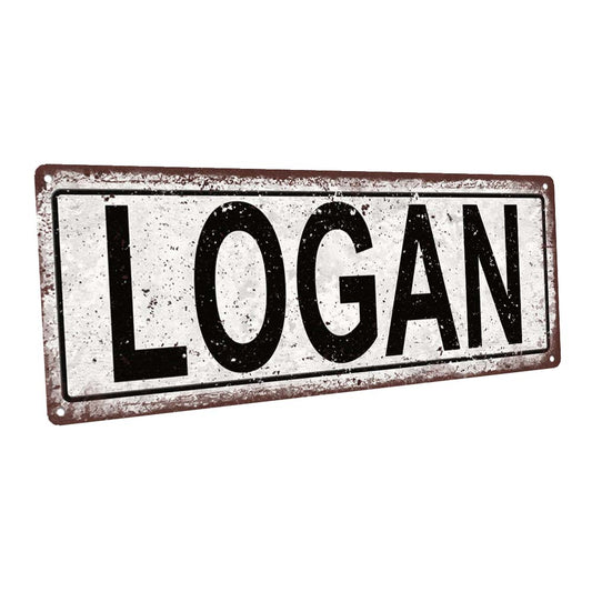Logan Metal Sign