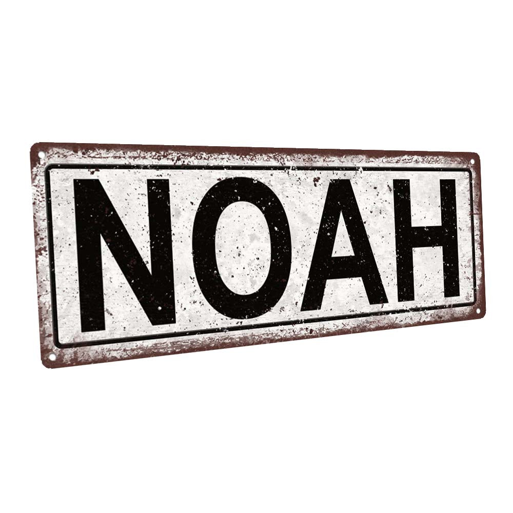 Noah Metal Sign