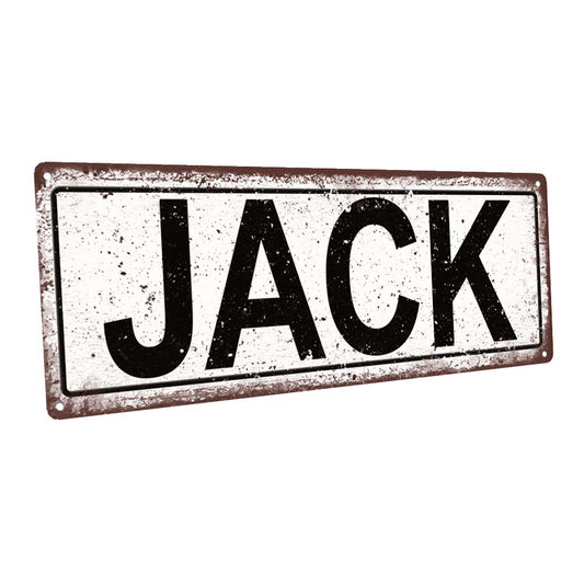 Jack Metal Sign
