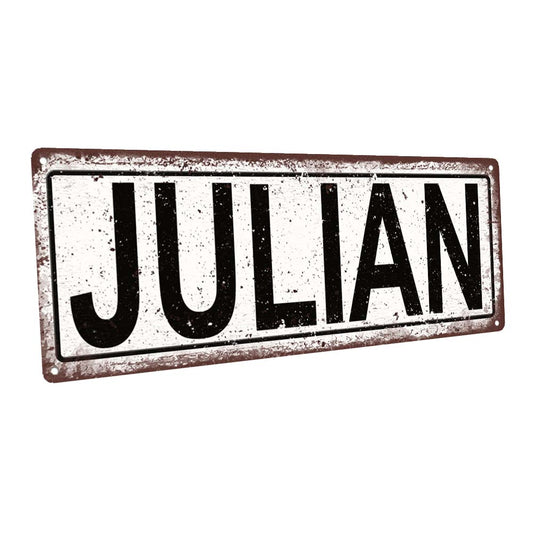 Julian Metal Sign