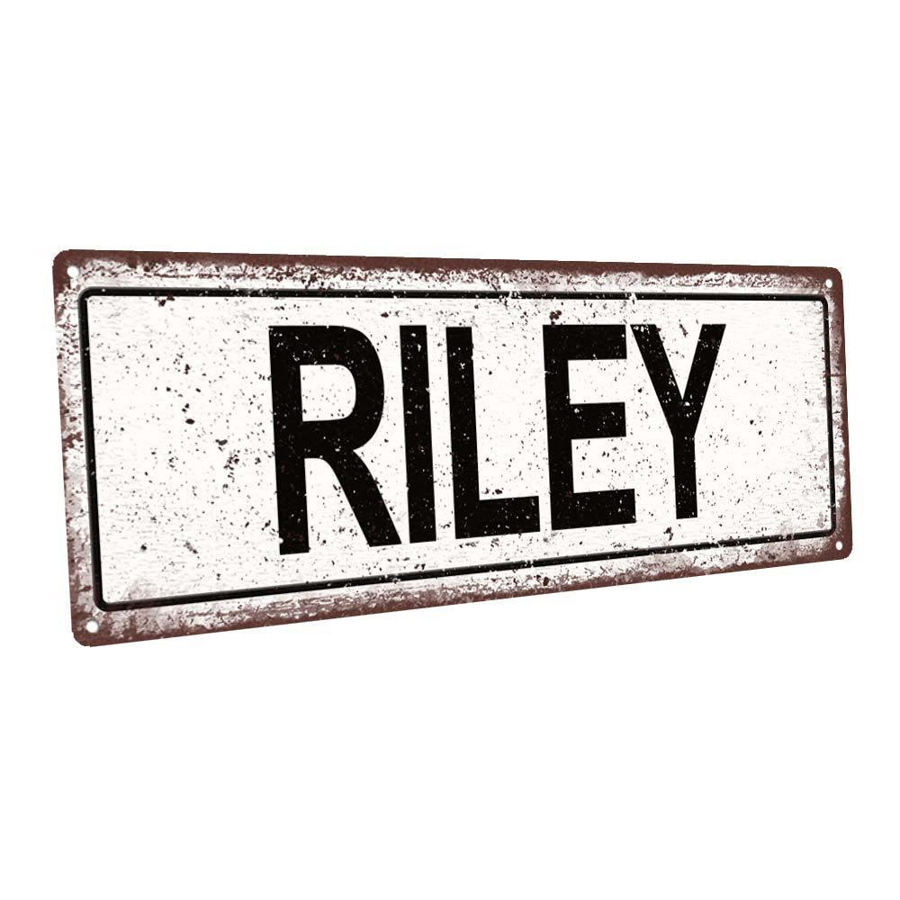 Riley Metal Sign